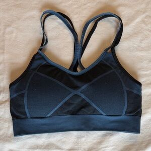 Champion Navy and Black Sports Bra